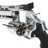 マルシン ガスガン S&W M686 Power Custom シルバーABS DAVISラバー調グリップ 082614