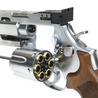 マルシン ガスガン S&W M686 Power Custom シルバーABS HOGUE木製グリップ 082619
