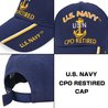 U.S.Navy キャップ チーフペティーオフィサー 刺繍入り