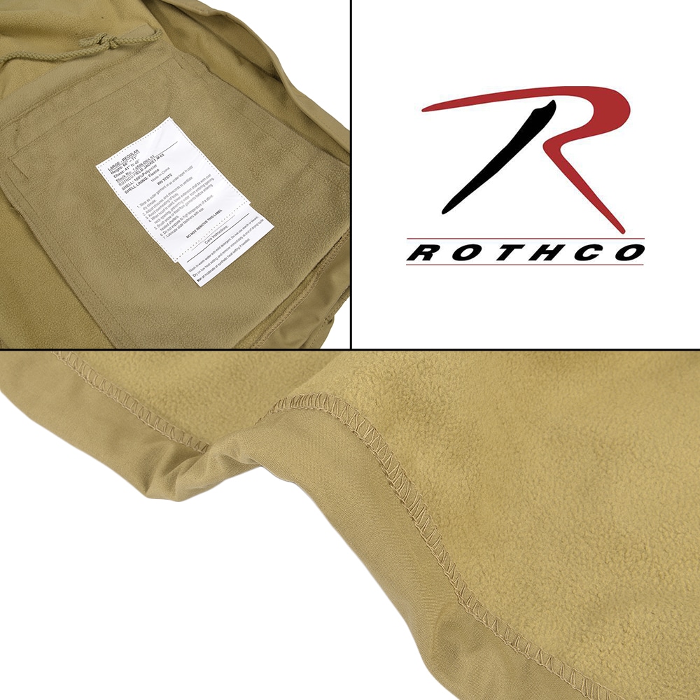 Rothco ミリタリージャケット M65 ソフトシェル 5244 コヨーテタン
