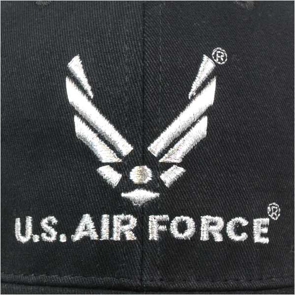 Rothco キャップ U.S. Air Force 9280 ブラック 9280 | ミリタリー