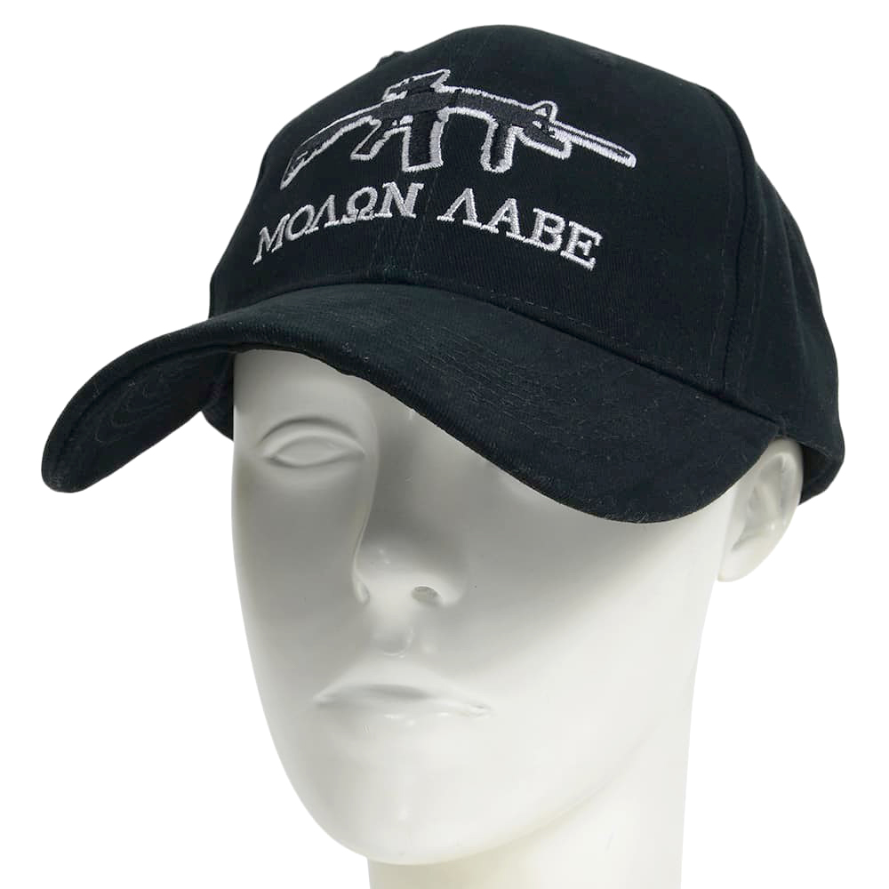 ミリタリーショップ レプマート / ROTHCO ミリタリーキャップ 帽子 MOLON LABE ブラック 9839