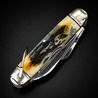 Rough Ryder アーミーナイフ Kamp King クラシック シナモン Bone Stag 5機能 RR2424