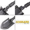 SCHRADE 折りたたみスコップ SCHSH1 1055炭素鋼