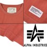ALPHA 長袖Tシャツ レッド Mサイズ  TC1063-009