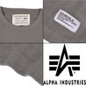 ALPHA 長袖Tシャツ TC1063-014 ミリタリーベージュ