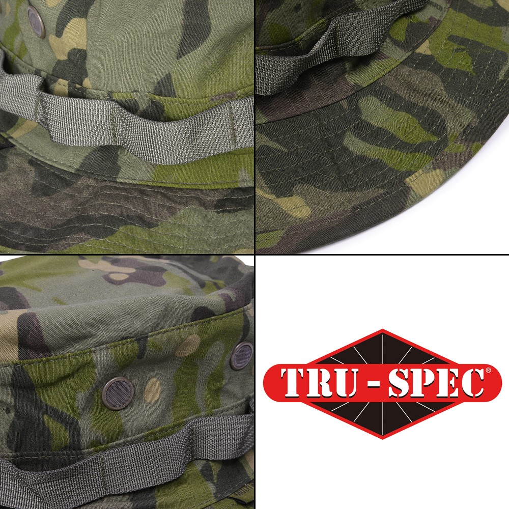 ミリタリーショップ レプマート Tru Spec ブーニーハット Military Boonie 迷彩柄 リップストップ生地 ミリタリー 3359