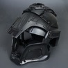 タクティカルヘルメット Medieval Iron Warrior Helmet クリアレンズ付属 ブラック UFCHM016BK