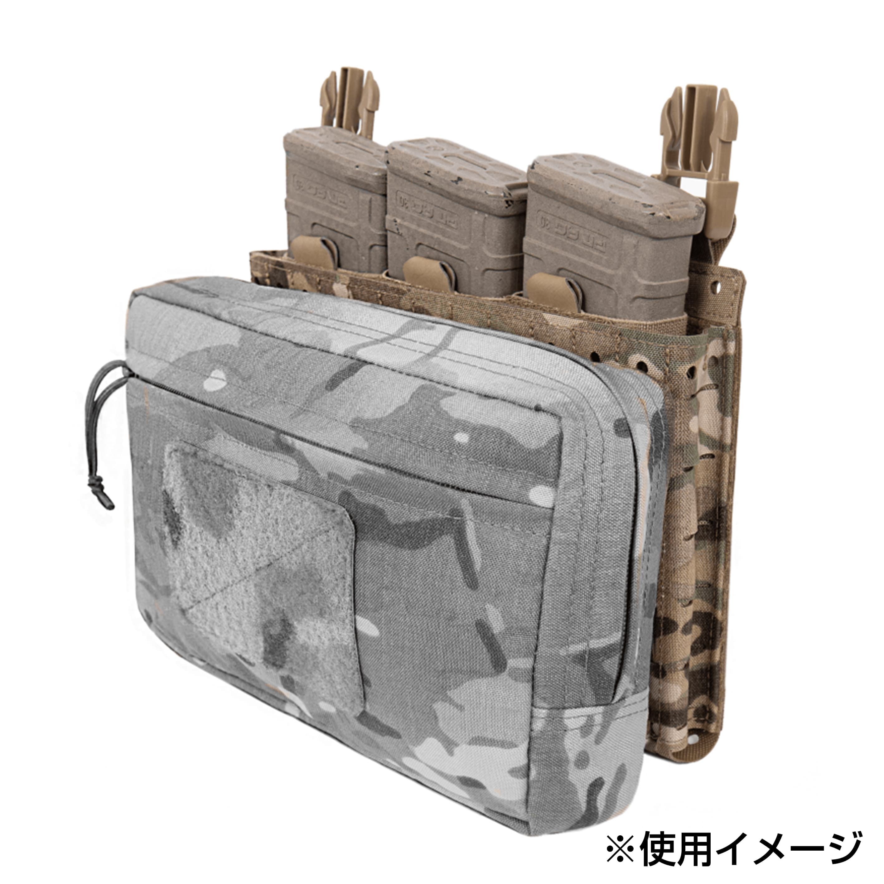 Warrior Assault Systems マグポーチパネル M4/AR15用インサート付き