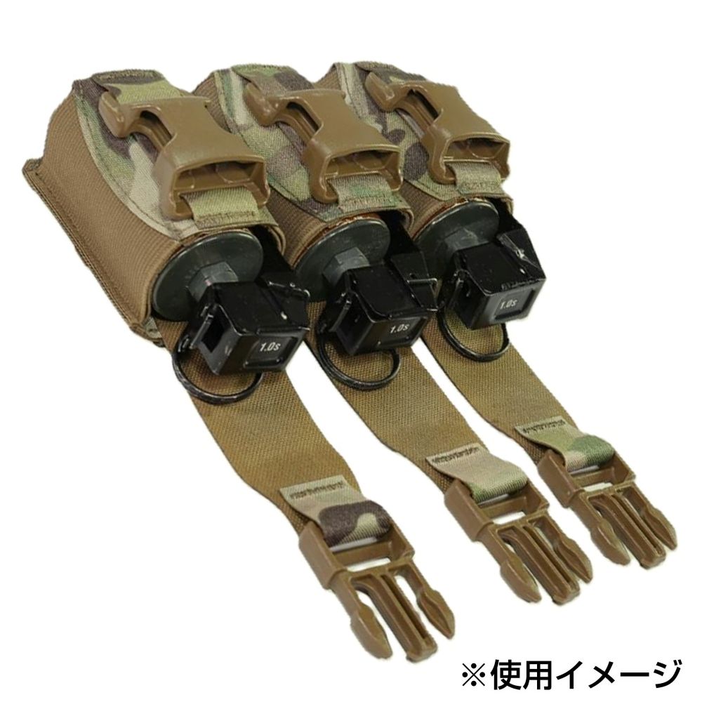 Warrior Assault Systems フラッシュバンポーチ 40mm 三個用 レーザー