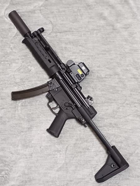 ミリタリーショップ レプマート / MAGPUL ストック SL Stock HK94/MP5 伸縮式 MAG1250