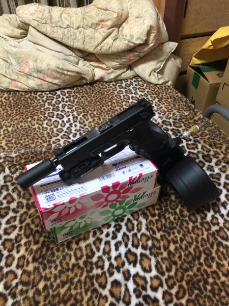 東京マルイ AR15 M4 C-MAG ツインドラムマガジン TOP 電動ガン
