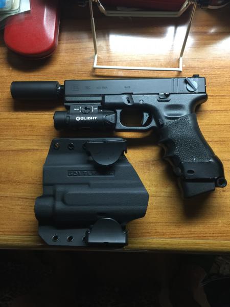 COMP TAC OWBホルスター Warrior Glock20/22 ライト対応 20/21サイズ