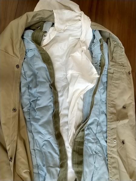 NATO軍放出品 寝袋 シュラフ 取り外しカバー付き コットン製