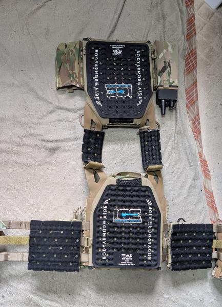 BODY ARMOR VENT プレキャリ用通気パネル ICE Retro Fit Kit GEN2 暑さ