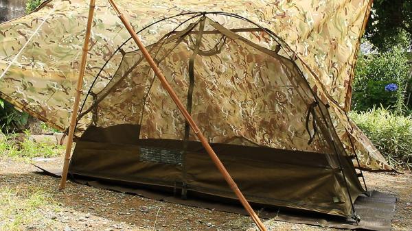 ミリタリーショップ レプマート / イギリス軍放出品 テント 蚊帳 ペグ 
