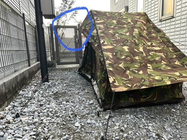 オランダ軍放出品 テントセット DPM迷彩柄 ペグ&ポール付きの口コミ