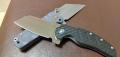 Kizer Cutlery 折りたたみナイフ Sheepdog C01C XL カーボンファイバー V5488C3レビュー写真 by YO