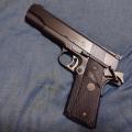 Pachmayr ガングリップ GM-45C 1911 米海兵隊 MEUピストル 実物グリップレビュー写真 by GAU-8